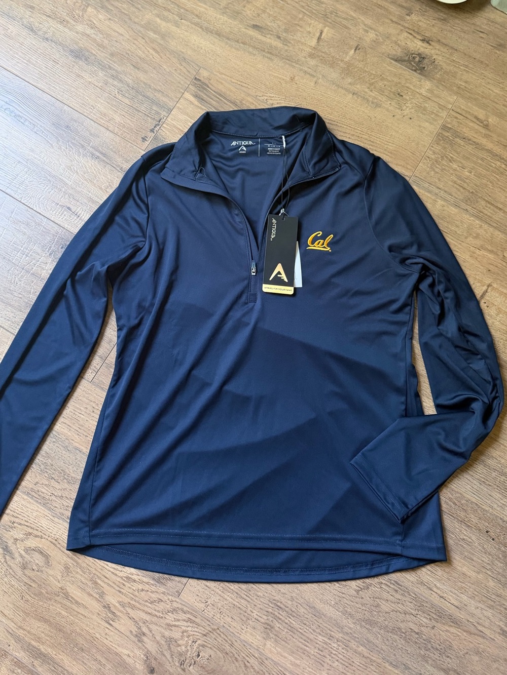 UC Berkeley Cal Women’s Pullover Quarter Zip Size M
